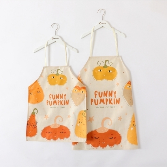 Mommy and Me Funny Pumpkin Aprons (NWOT) - Picture 5 of 6
